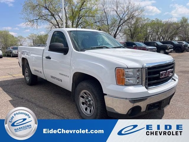 2008 Summit White GMC Sierra 1500 Work Truck 4X4 Truck