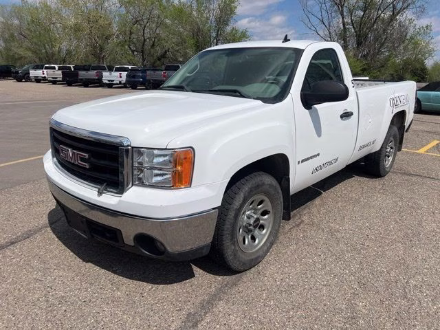 2008 Summit White GMC Sierra 1500 Work Truck 4X4 Truck