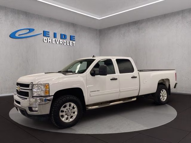 2013 Summit White Chevrolet Silverado 3500HD LT 4X4 Truck