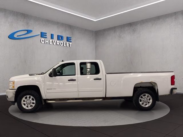 2013 Summit White Chevrolet Silverado 3500HD LT 4X4 Truck