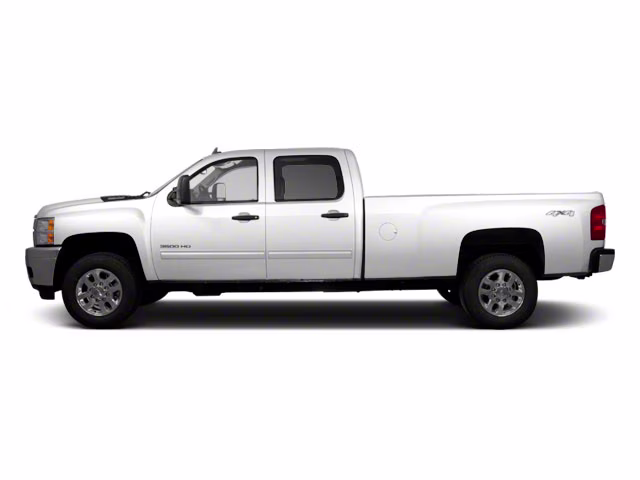 2013 Summit White Chevrolet Silverado 3500HD LT 4X4 Truck