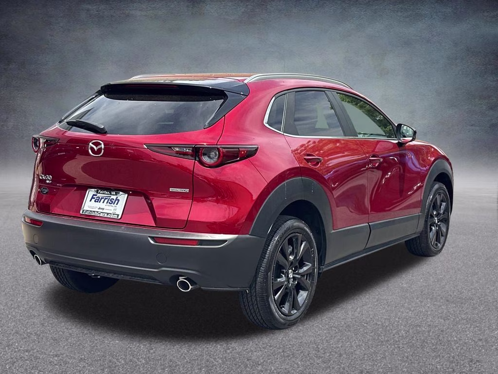 2025 Soul Red Crystal Metallic Mazda CX-30 2.5 S Select Sport AWD SUV