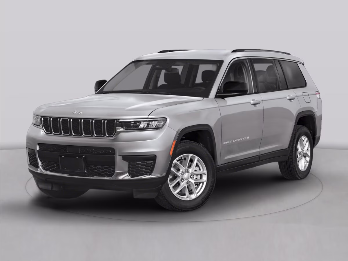 2021 Diamond Black Crystal Pearlcoat Jeep Grand Cherokee L Limited RWD SUV