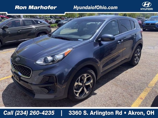 2020 Blue Kia Sportage LX FWD SUV