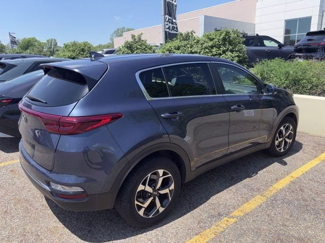 2020 Blue Kia Sportage LX FWD SUV