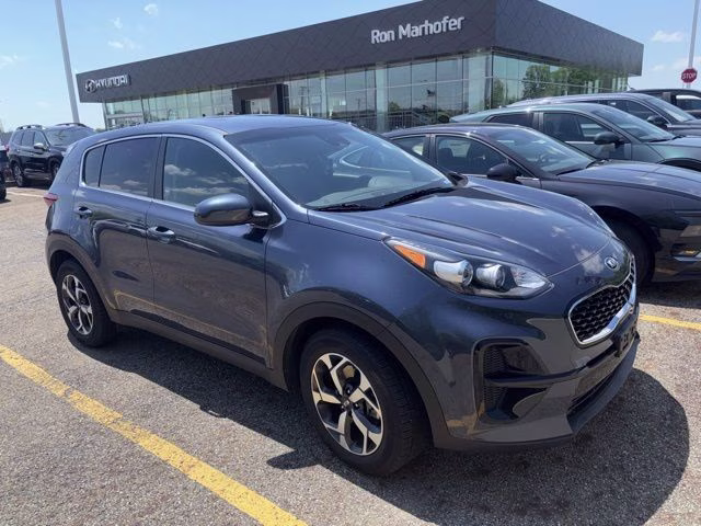 2020 Blue Kia Sportage LX FWD SUV