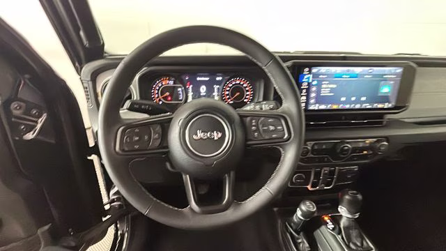 2025 Black Clearcoat Jeep Wrangler Sport S 4X4 SUV