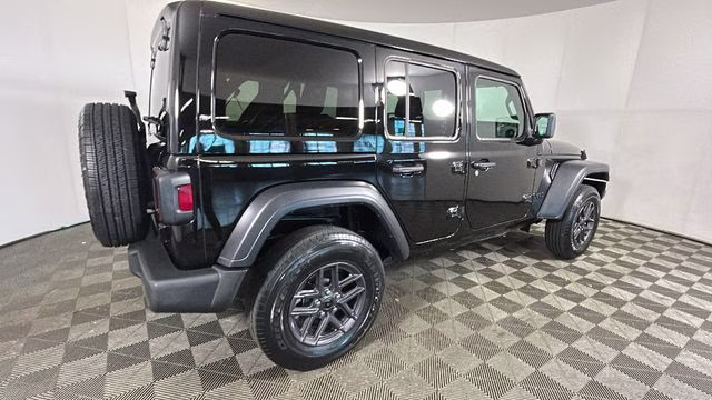 2025 Black Clearcoat Jeep Wrangler Sport S 4X4 SUV
