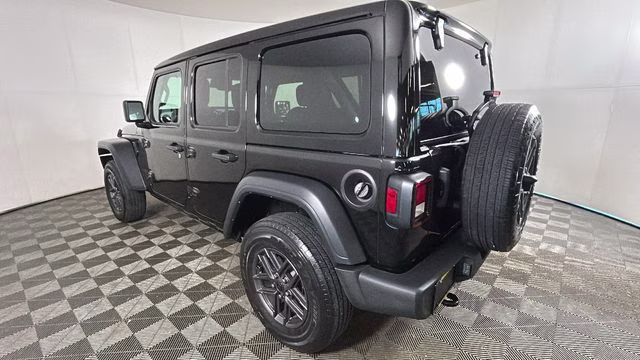 2025 Black Clearcoat Jeep Wrangler Sport S 4X4 SUV