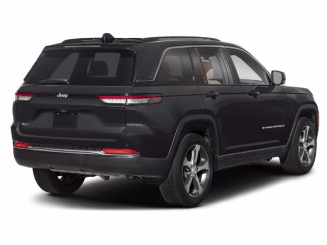 2023 Diamond Black Crystal Pearlcoat Jeep Grand Cherokee 4xe 4X4 SUV