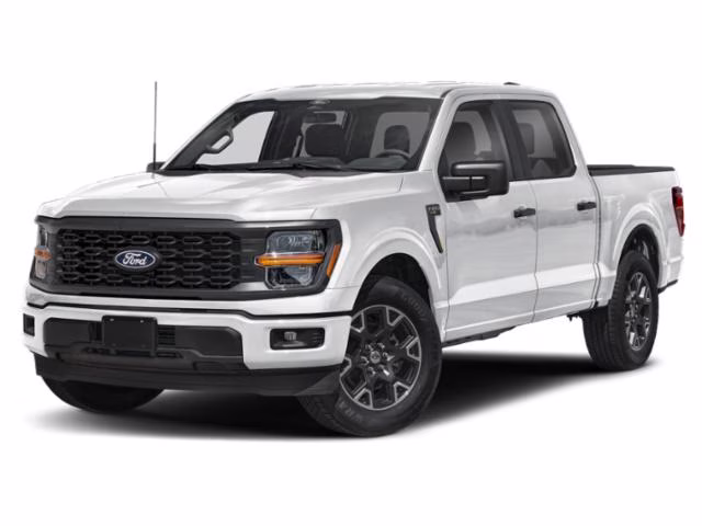 2025 White Metallic Ford F-150 STX RWD Truck
