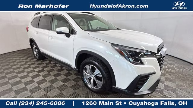2023 Crystal White Pearl Subaru Ascent Premium AWD SUV