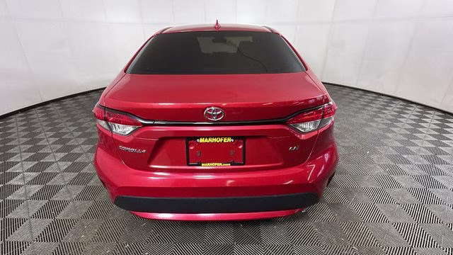 2020 Barcelona Red Metallic Toyota Corolla LE FWD Sedan