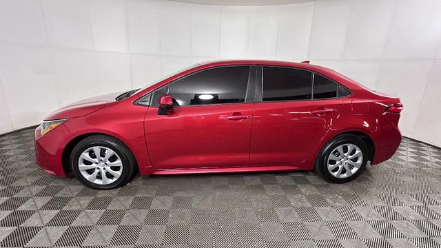 2020 Barcelona Red Metallic Toyota Corolla LE FWD Sedan
