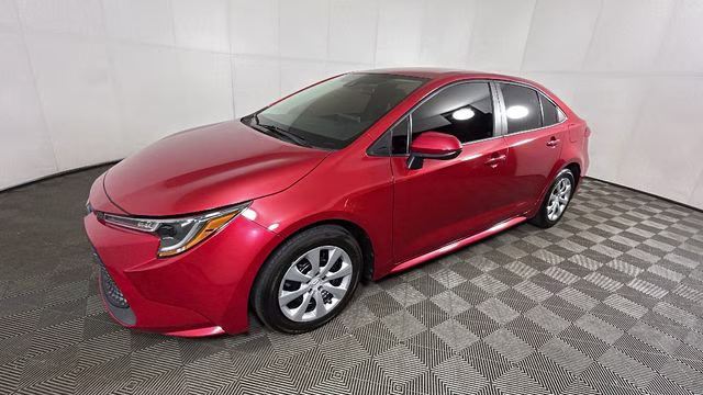 2020 Barcelona Red Metallic Toyota Corolla LE FWD Sedan