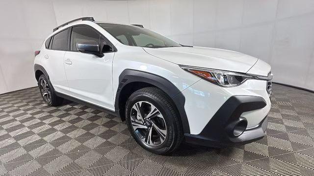 2024 Crystal White Pearl Subaru Crosstrek Premium AWD SUV