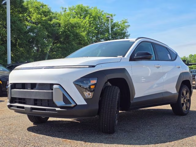 2026 Atlas White Hyundai Kona SEL Sport AWD SUV