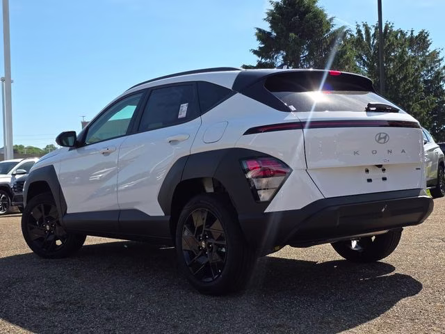 2026 Atlas White Hyundai Kona SEL Sport AWD SUV