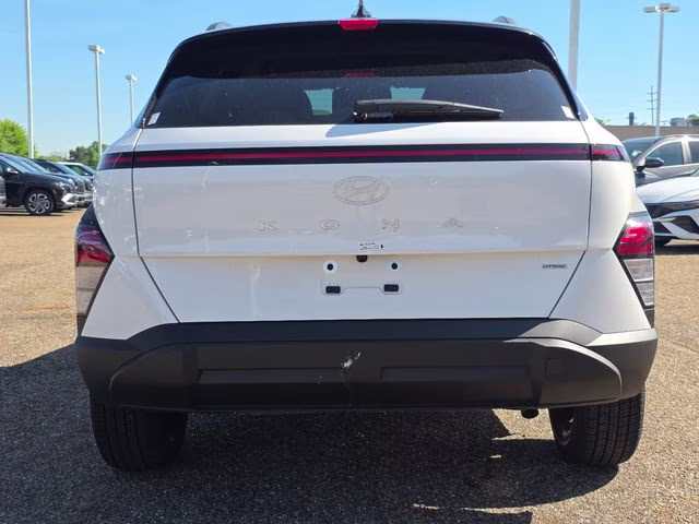 2026 Atlas White Hyundai Kona SEL Sport AWD SUV