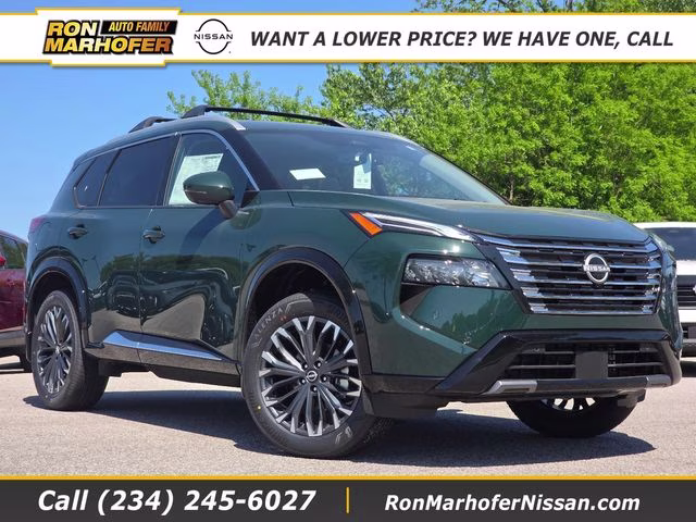 2026 Obsidian Green Nissan Rogue Platinum AWD SUV