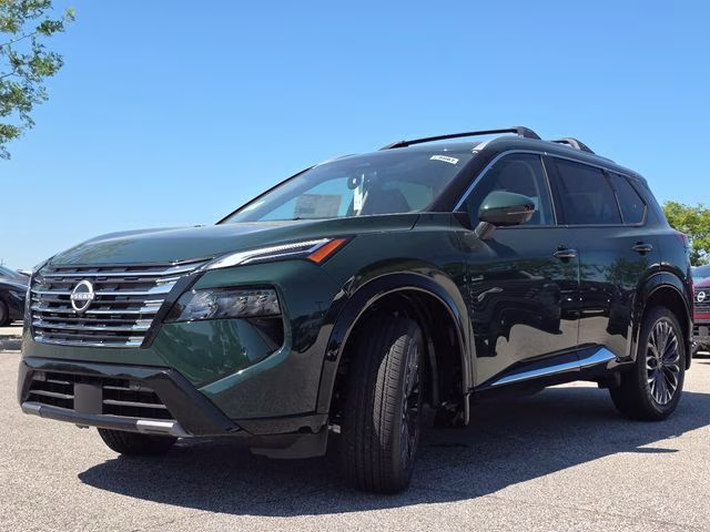 2026 Obsidian Green Nissan Rogue Platinum AWD SUV