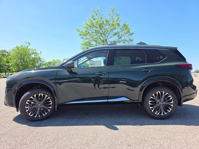 2026 Obsidian Green Nissan Rogue Platinum AWD SUV