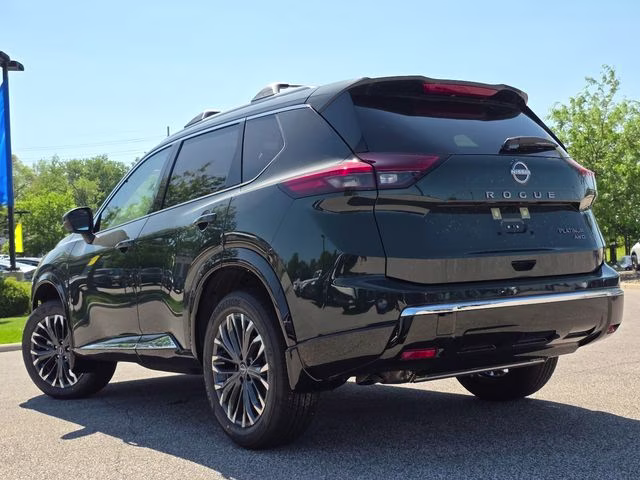2026 Obsidian Green Nissan Rogue Platinum AWD SUV