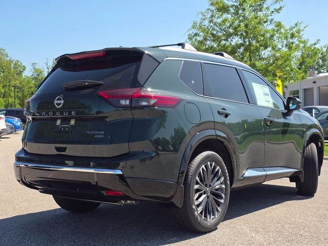 2026 Obsidian Green Nissan Rogue Platinum AWD SUV