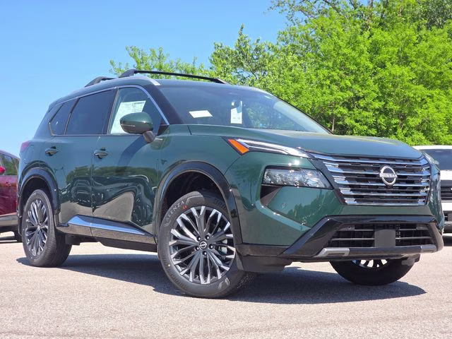 2026 Obsidian Green Nissan Rogue Platinum AWD SUV