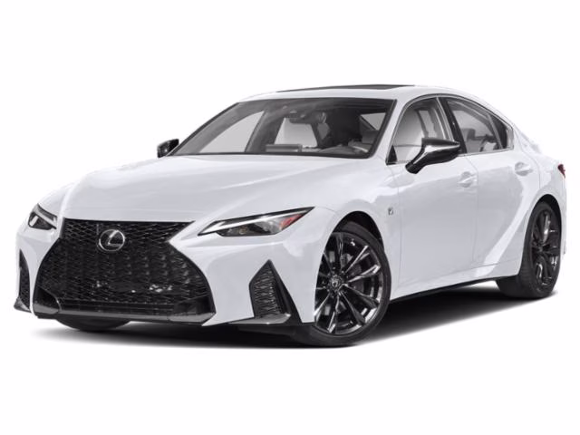 2022 Ultra White Lexus IS 350 F SPORT RWD Sedan