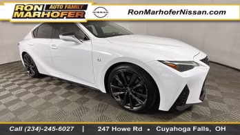 2022 Ultra White Lexus IS 350 F SPORT RWD Sedan