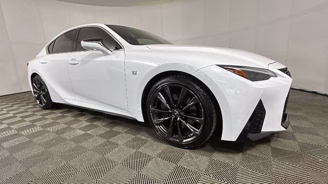 2022 Ultra White Lexus IS 350 F SPORT RWD Sedan