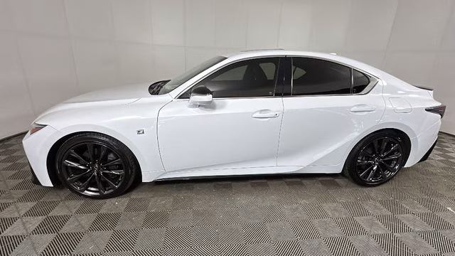 2022 Ultra White Lexus IS 350 F SPORT RWD Sedan