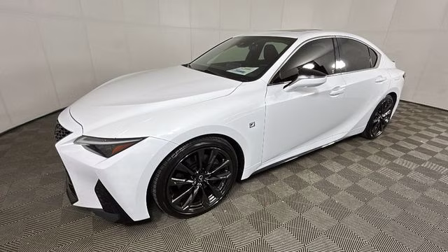 2022 Ultra White Lexus IS 350 F SPORT RWD Sedan