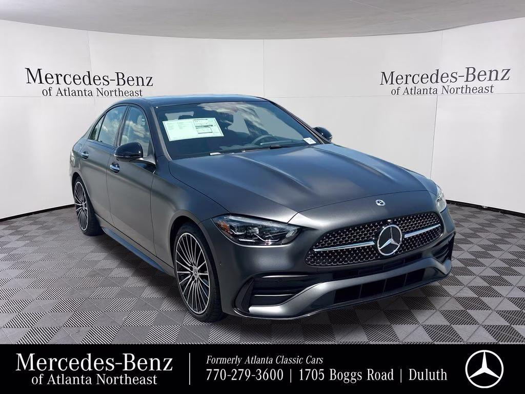 2026 Grey Mercedes-Benz C-Class C 300 RWD Sedan