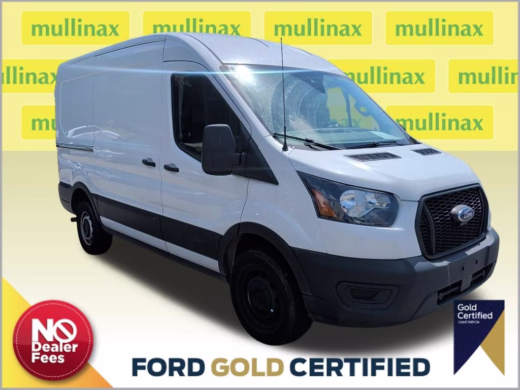 2023 Oxford White Ford Transit-250 Base RWD Van