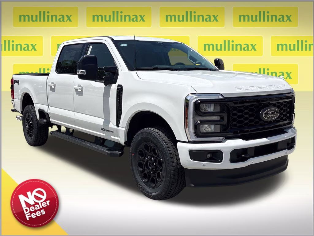 2026 Star White Metallic Tri-Coat Ford Super Duty F-250 SRW Lariat 4X4 Truck