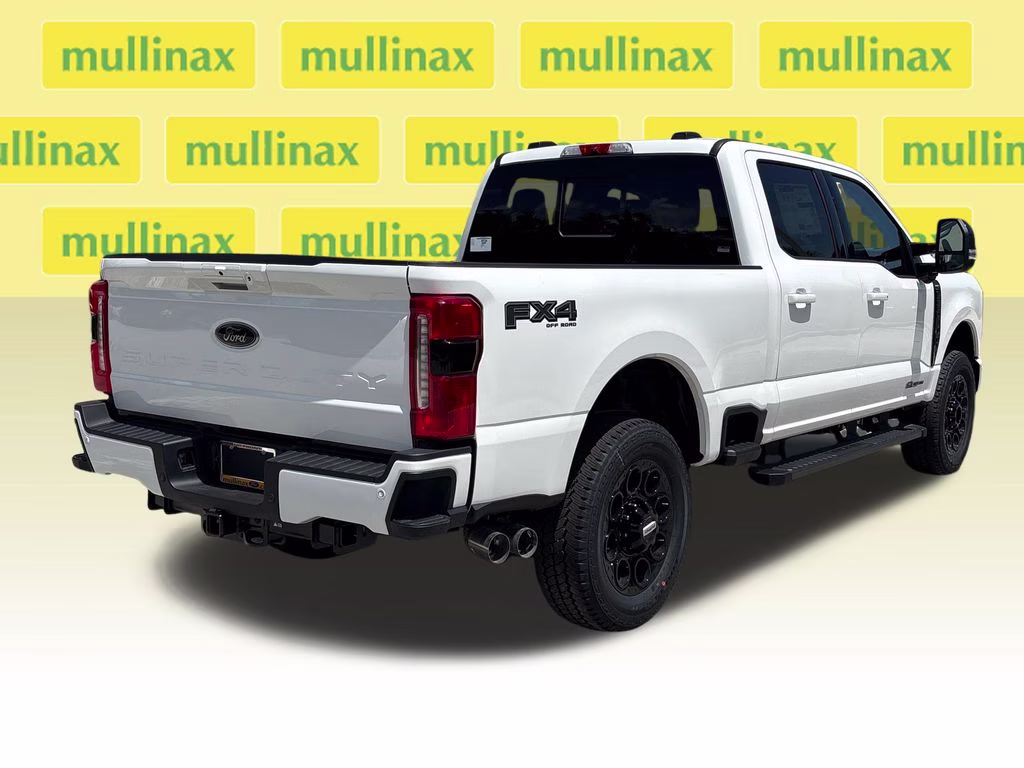 2026 Star White Metallic Tri-Coat Ford Super Duty F-250 SRW Lariat 4X4 Truck