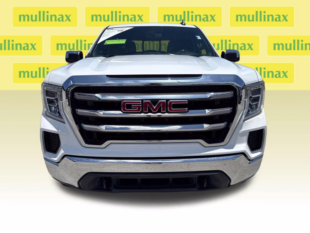2019 Summit White GMC Sierra 1500 SLE 4X4 Truck