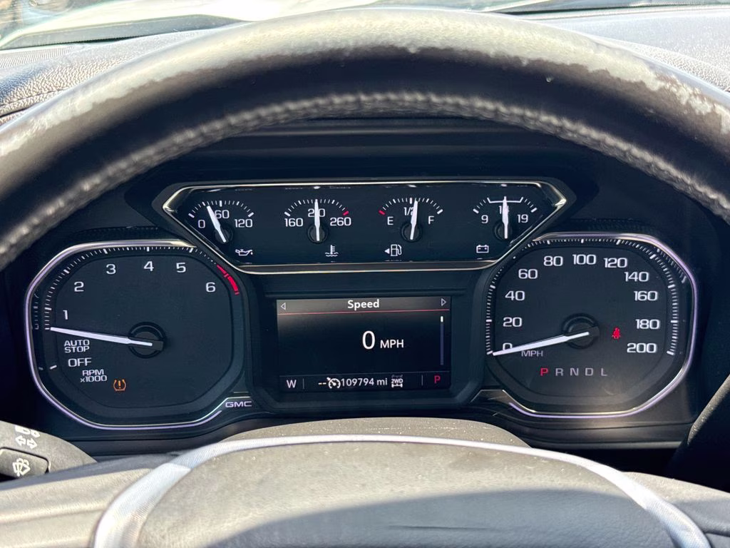 2019 Summit White GMC Sierra 1500 SLE 4X4 Truck