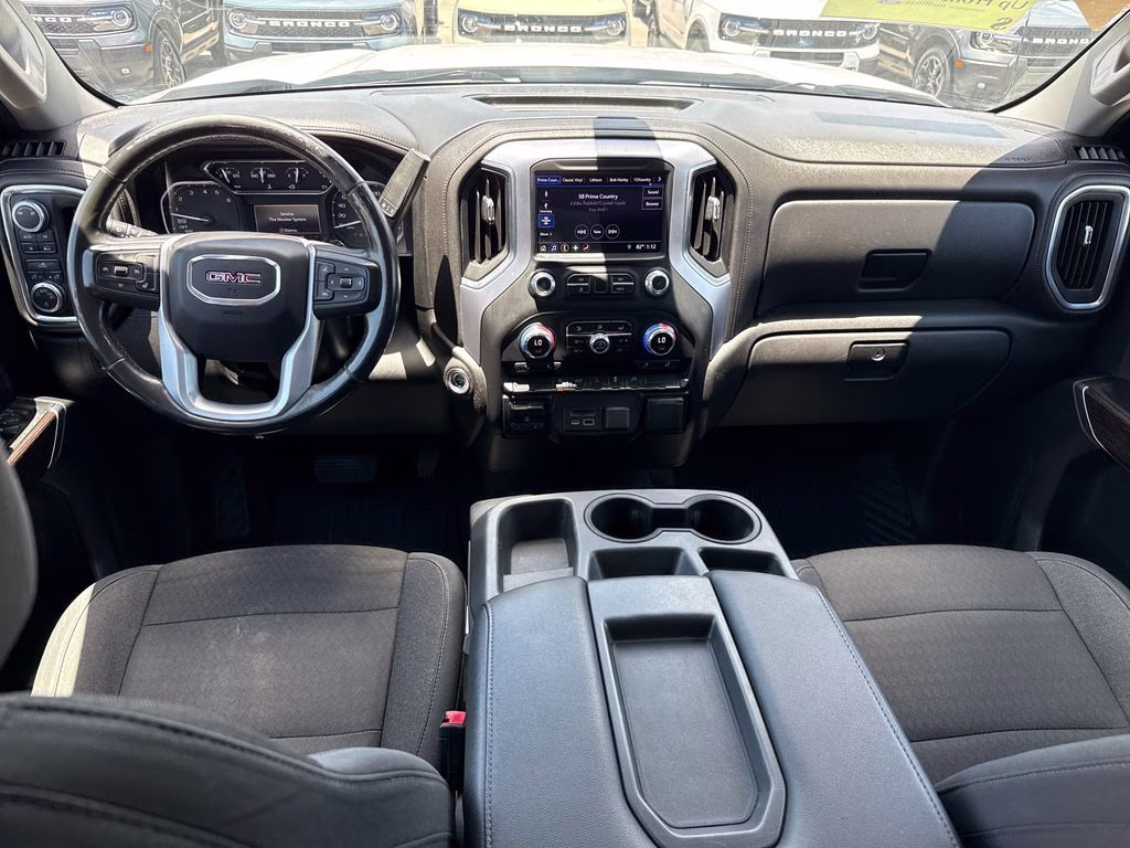 2019 Summit White GMC Sierra 1500 SLE 4X4 Truck