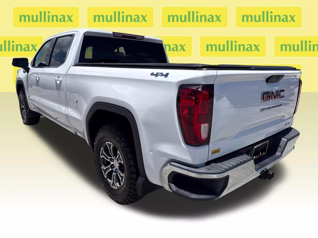 2019 Summit White GMC Sierra 1500 SLE 4X4 Truck