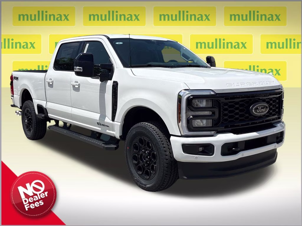 2026 Star White Metallic Tri-Coat Ford Super Duty F-250 SRW Lariat 4X4 Truck