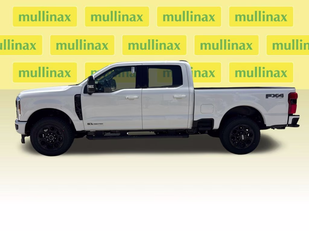 2026 Star White Metallic Tri-Coat Ford Super Duty F-250 SRW Lariat 4X4 Truck