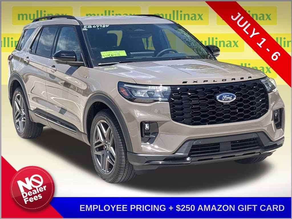 2026 Marsh Gray Ford Explorer ST-Line RWD SUV