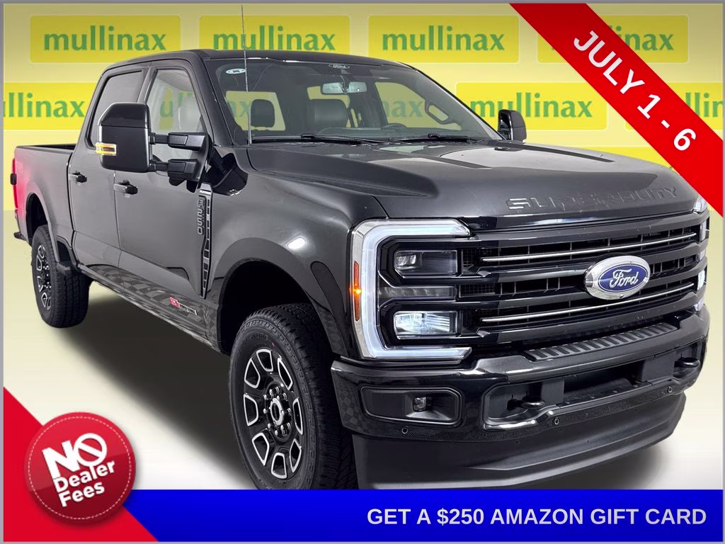 2026 Agate Black Metallic Ford Super Duty F-250 SRW Platinum 4X4 Truck