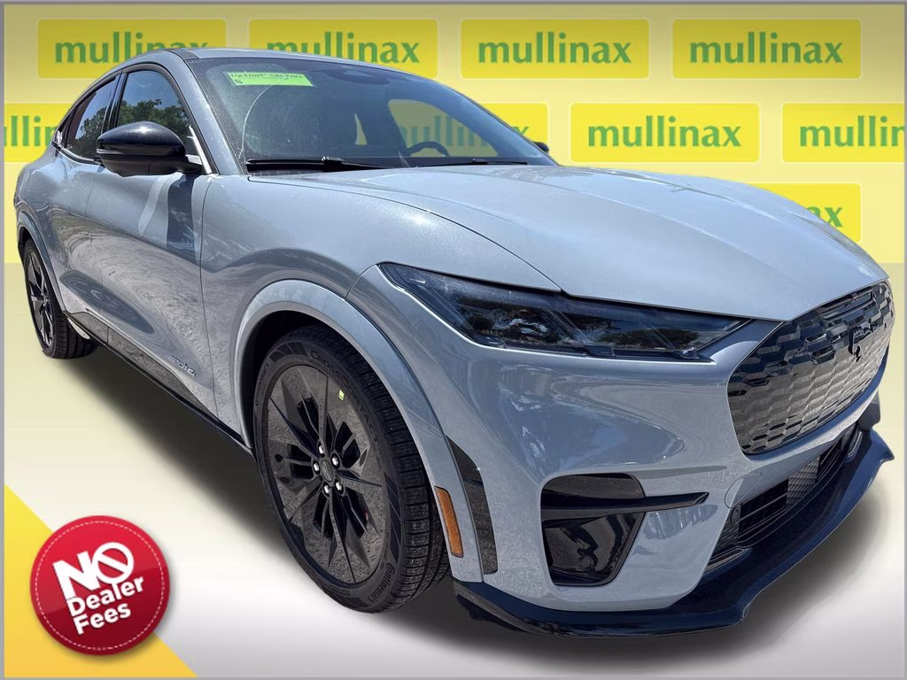 2026 Glacier Gray Metallic TriCoat Ford Mustang Mach-E GT AWD SUV