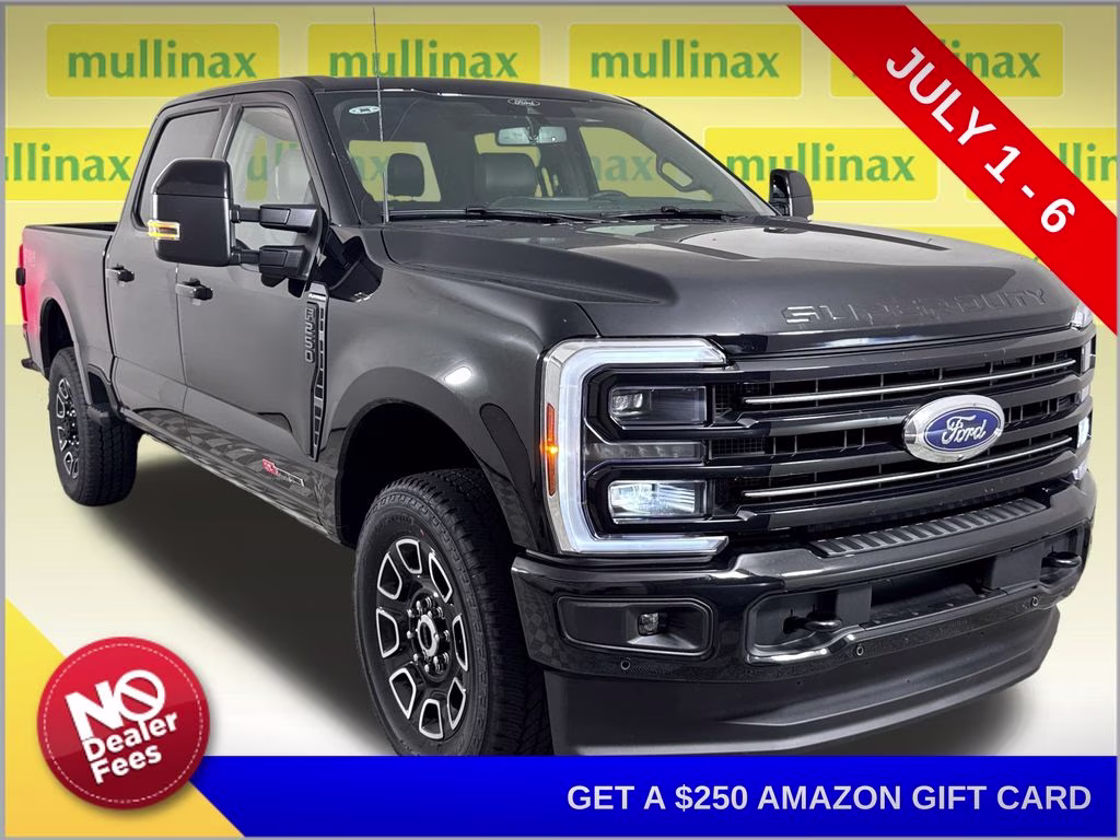 2026 Agate Black Metallic Ford Super Duty F-250 SRW Platinum 4X4 Truck