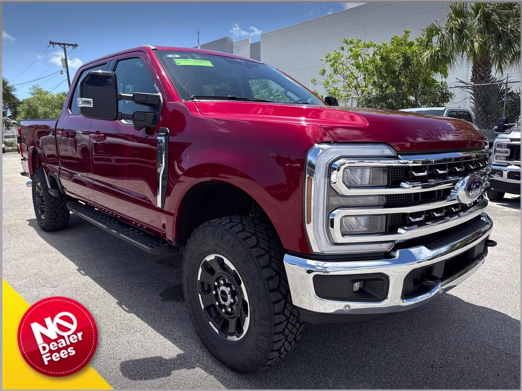 2026 Ruby Red Met Tinted CC Ford Super Duty F-250 SRW Lariat 4X4 Truck