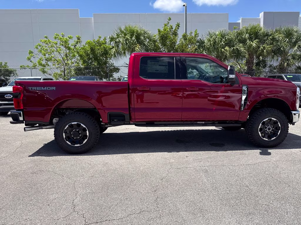 2026 Ruby Red Met Tinted CC Ford Super Duty F-250 SRW Lariat 4X4 Truck
